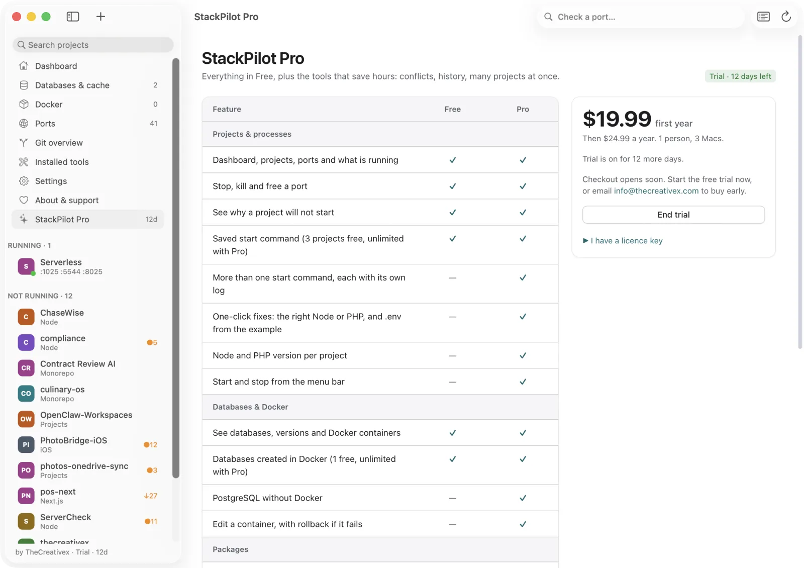 Lokstack Pro page